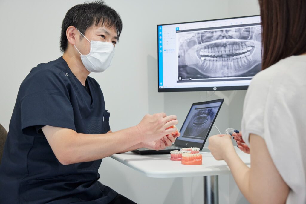 矯正シミュレーションで治療ゴールを共有